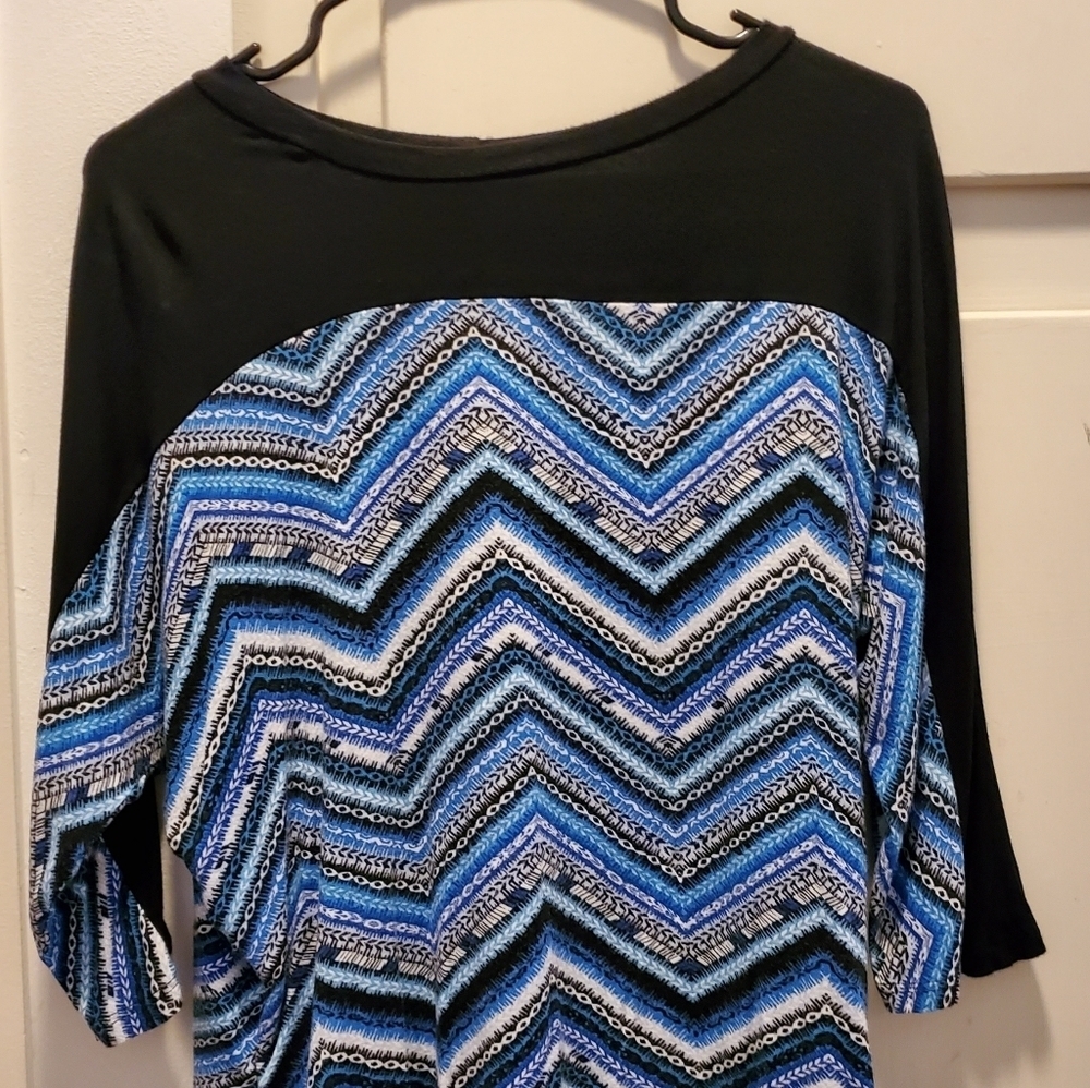 Multi Print Blouse